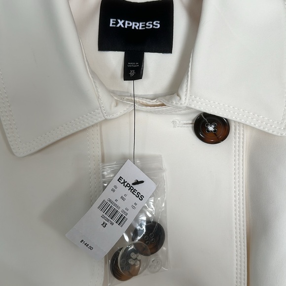 Express Trench Coat - Cream - XS - Picture 5 of 15